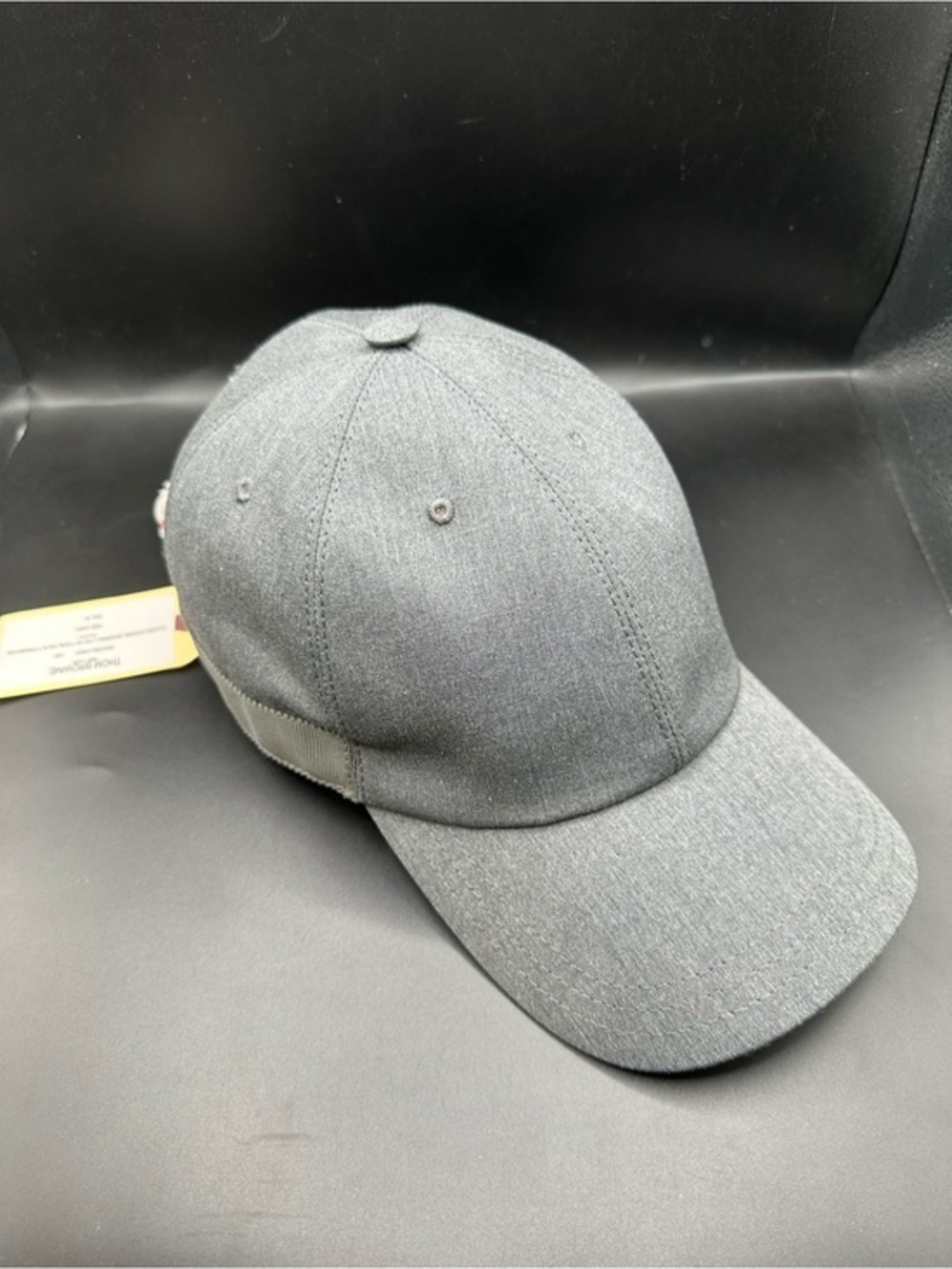 Thom Browne Gray Men's Baseball Cap NWOT US M